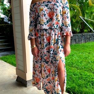 Off the shoulder dress